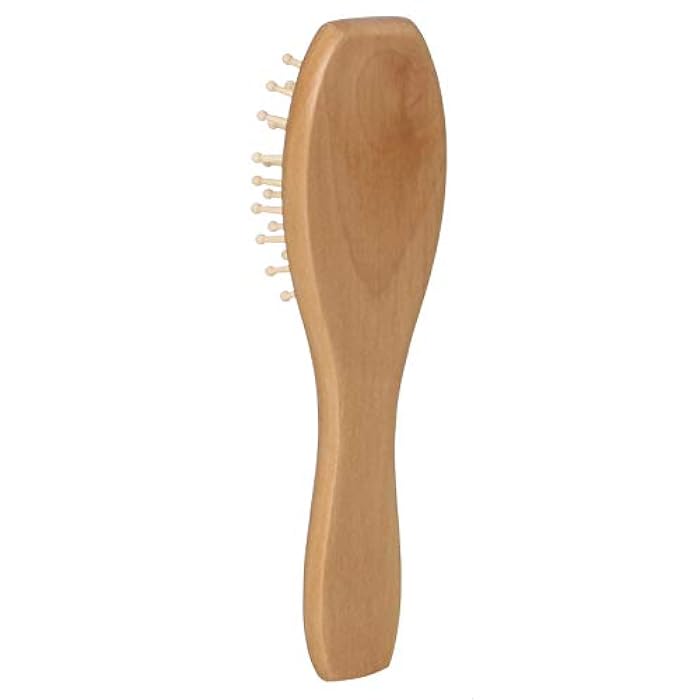 Sonata Wooden Hair Brush - Beige - Image 2